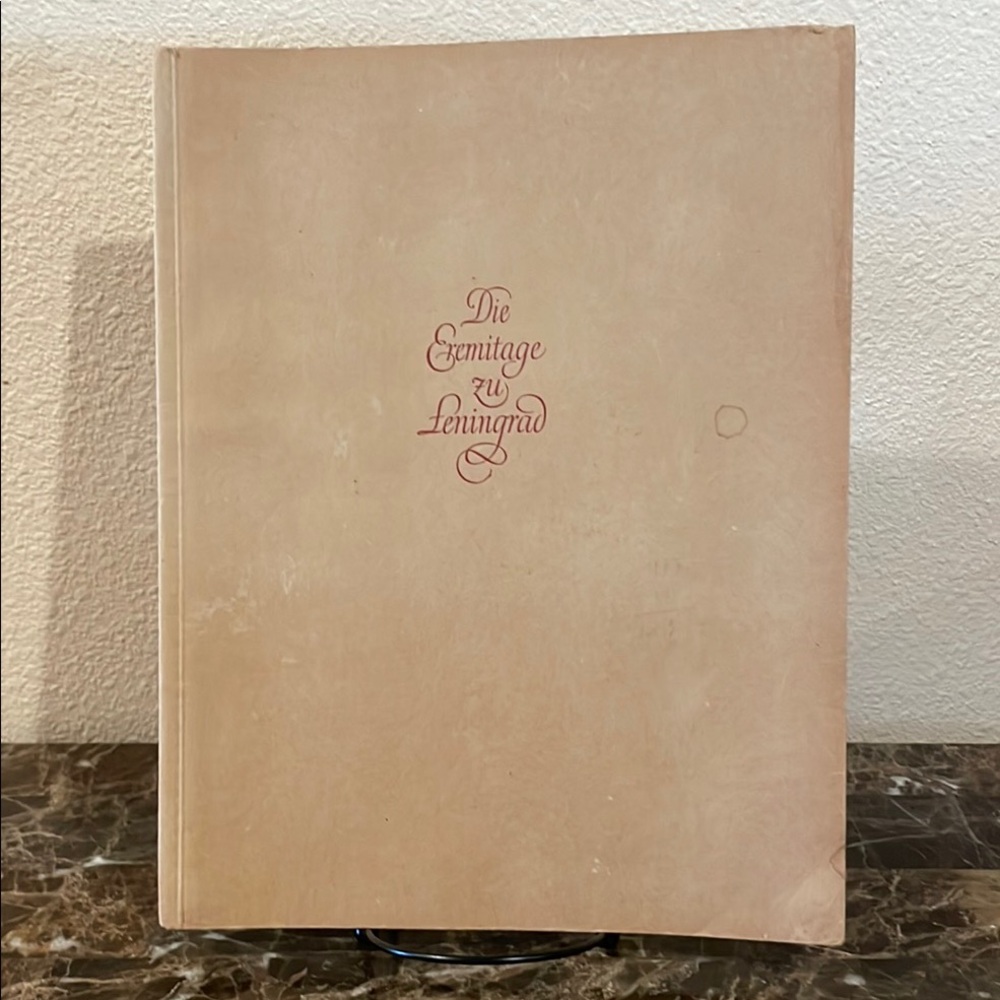 Die Eremitage zu Leningrad Book